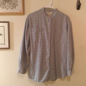 Oversized Eddie Bauer Button Down artist/ casual